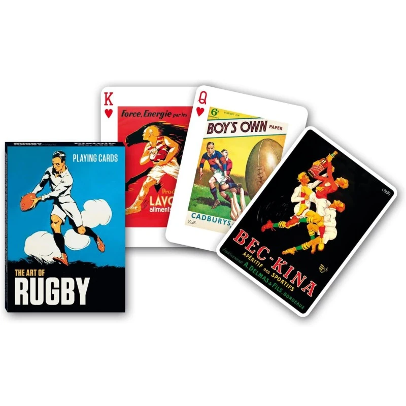 Cartes à Jouer The Art Rugby 4 Cartes à Jouer The Art Rugby – Image 2