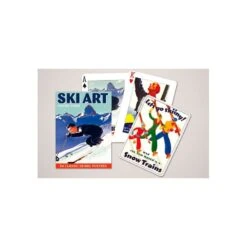 Cartes à Jouer Ski Art
