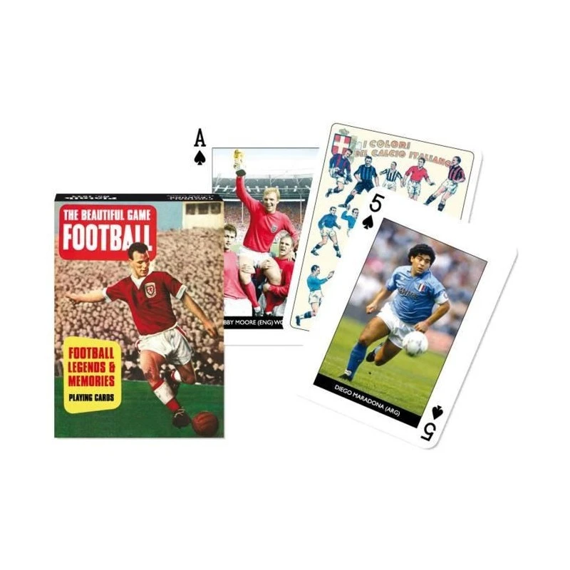 Cartes à Jouer The Beautiful Game Football 3 Cartes à Jouer The Beautiful Game Football