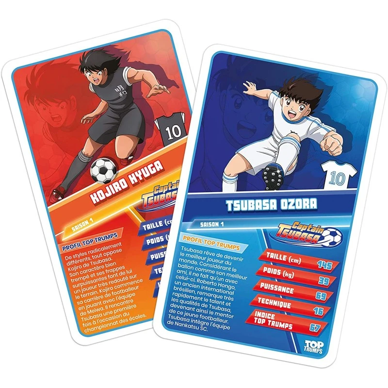 Cartes Bataille Captain Tsubasa - Top Trumps 5 Cartes Bataille Captain Tsubasa - Top Trumps – Image 3