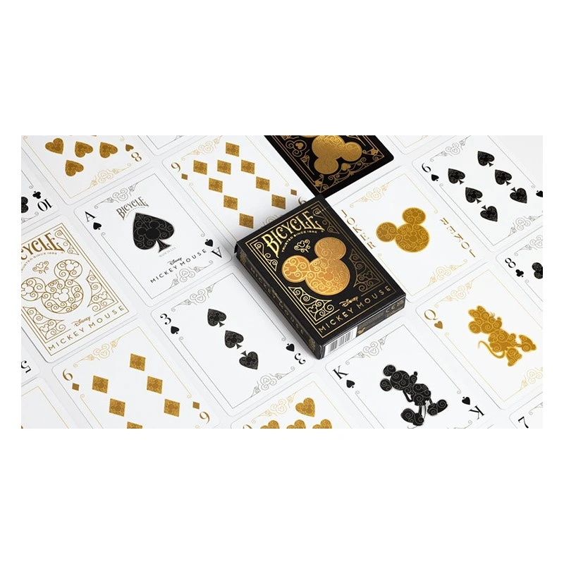 Cartes Bicycle Disney Mickey Mouse Gold 4 Cartes Bicycle Disney Mickey Mouse Gold – Image 2