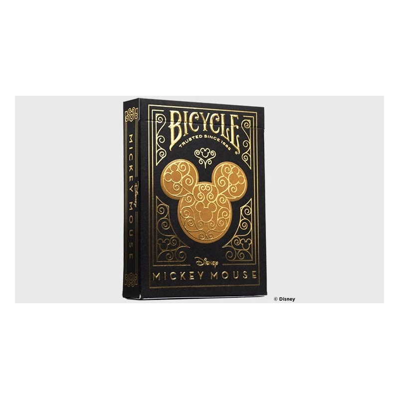 Cartes Bicycle Disney Mickey Mouse Gold 3 Cartes Bicycle Disney Mickey Mouse Gold