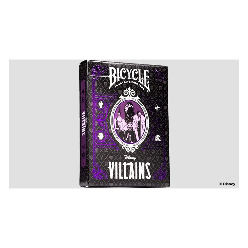 Cartes Bicycle Disney Villains 3 Cartes Bicycle Disney Villains