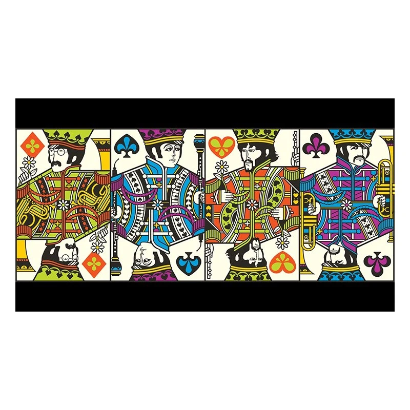 Cartes à Jouer The Beatles Orange - Theory 11 Collection 7 Cartes à Jouer The Beatles Orange - Theory 11 Collection – Image 5