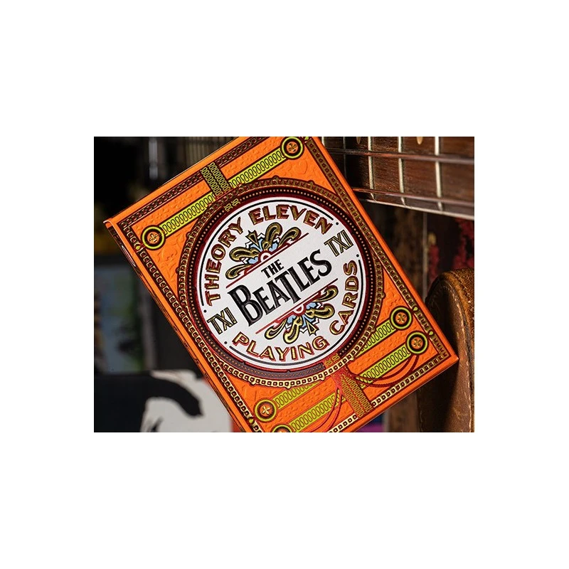 Cartes à Jouer The Beatles Orange - Theory 11 Collection 3 Cartes à Jouer The Beatles Orange - Theory 11 Collection