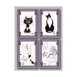 Cartes Le Jeu Des Chats - Dubout 9 Cartes Le Jeu Des Chats - Dubout -Variantes Boutique cartes le jeu des chats 2