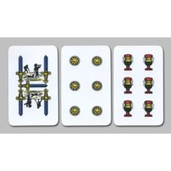 Cartes à Jouer Napolitaine 100 % Plastique 8 Cartes à Jouer Napolitaine 100 % Plastique -Variantes Boutique cartes napolitaine 100 plastique 2