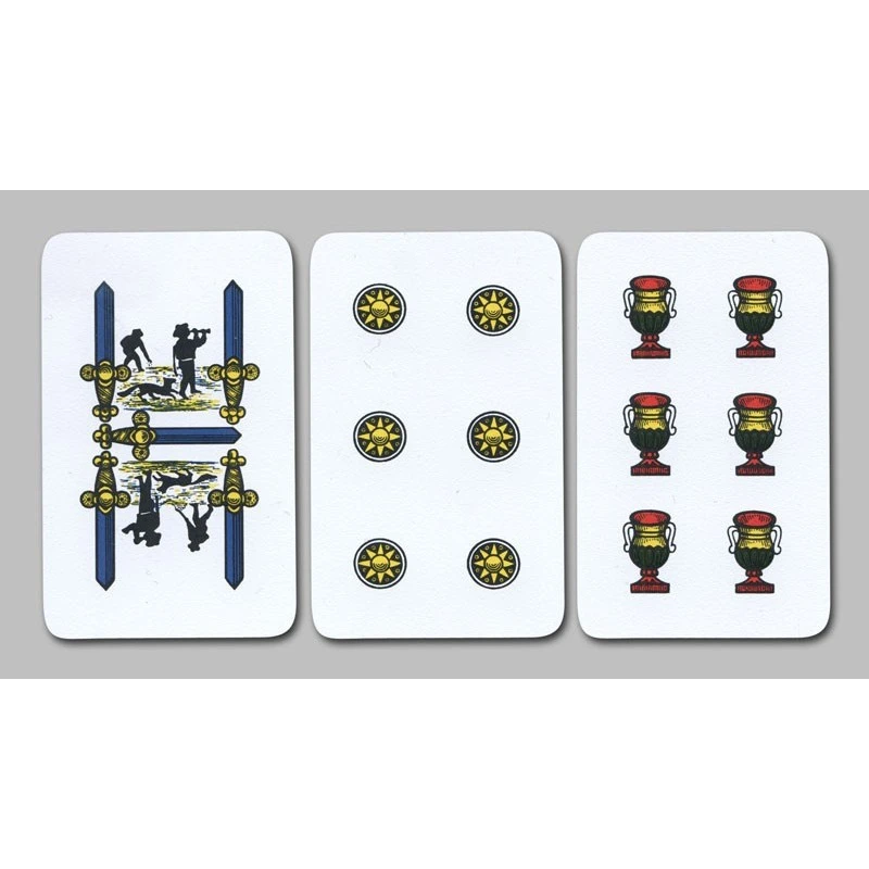 Cartes à Jouer Napolitaine 100 % Plastique 5 Cartes à Jouer Napolitaine 100 % Plastique – Image 3