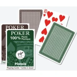 Cartes Plastic Poker