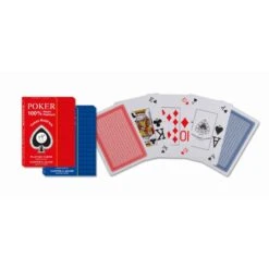 Cartes Plastic Poker Texas Hold'Em