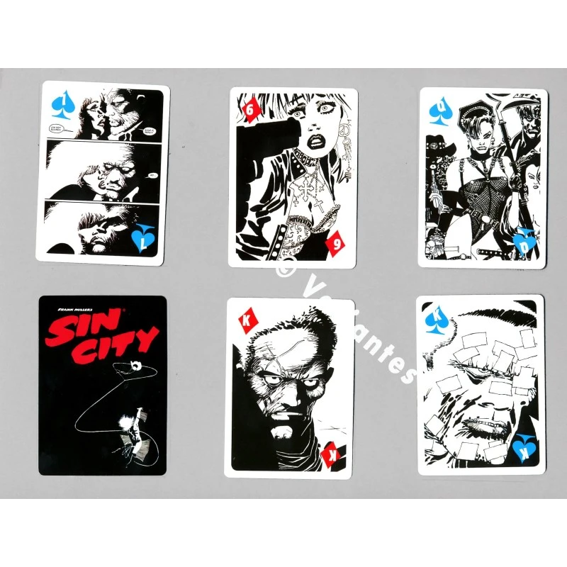 Cartes Sin City 3 Cartes Sin City