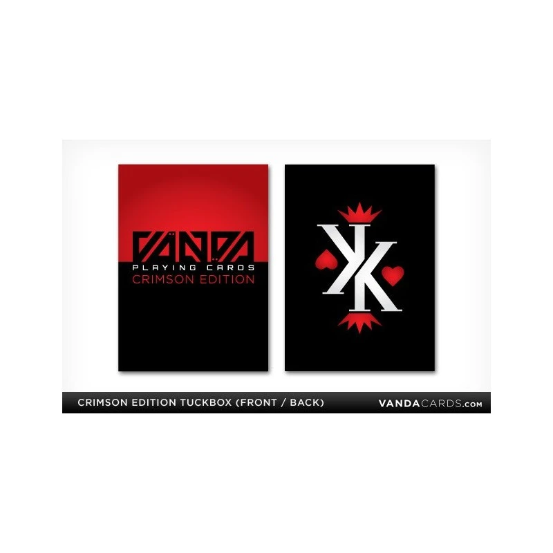 Cartes Vanda Crimson Edition 3 Cartes Vanda Crimson Edition