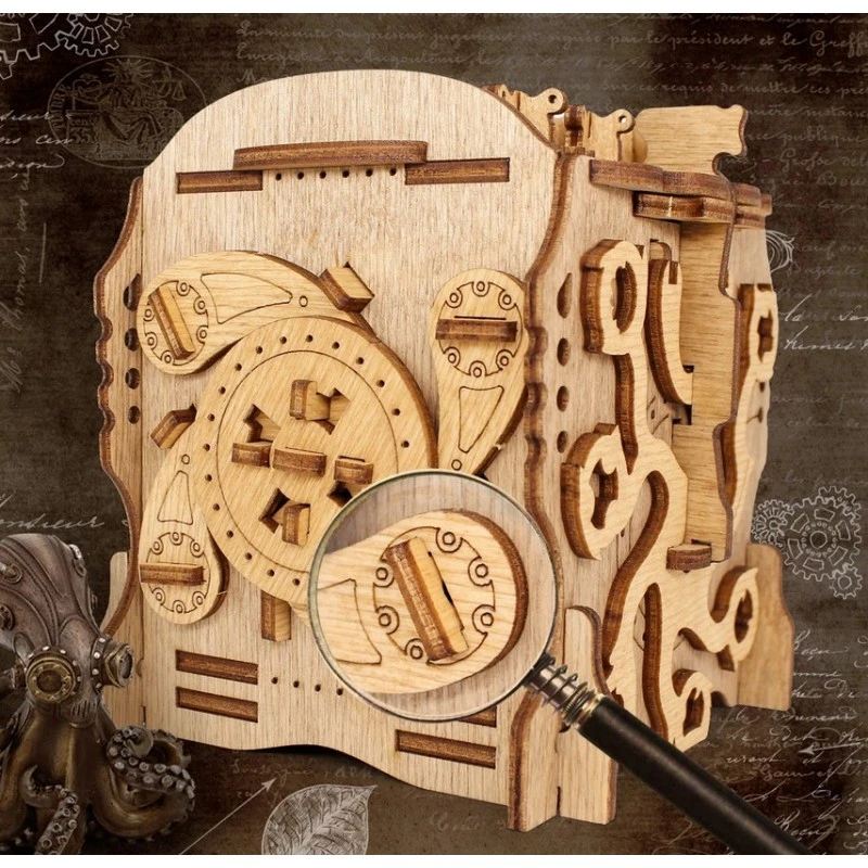 Casse-tête Cluebox : Captain Nemo's Nautilus 4 Casse-tête Cluebox : Captain Nemo's Nautilus – Image 2