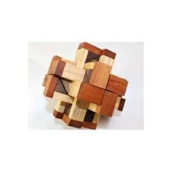 Casse-tête En Bois Hex Cross