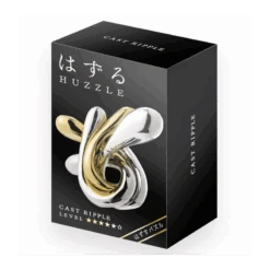 Casse Tête Huzzle Ripple 5* - Hanayama Cast -Variantes Boutique casse tete huzzle cast ripple 5 2