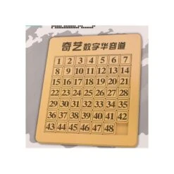 Casse-tête Klotski Number - Taquin Géant 7 X 7