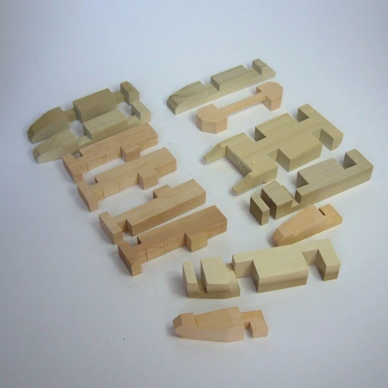 Casse-tête Ou Puzzle Japonais Traditionnel En Bois "Elephant" 4 Casse-tête Ou Puzzle Japonais Traditionnel En Bois "Elephant" – Image 2