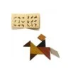 Casse-tête Tangram En Bois -Variantes Boutique casse tete tangram en bois