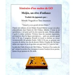 Chikun - Itinéraire D'un Maître De Go - Meijin, Un Rêve D'enfant