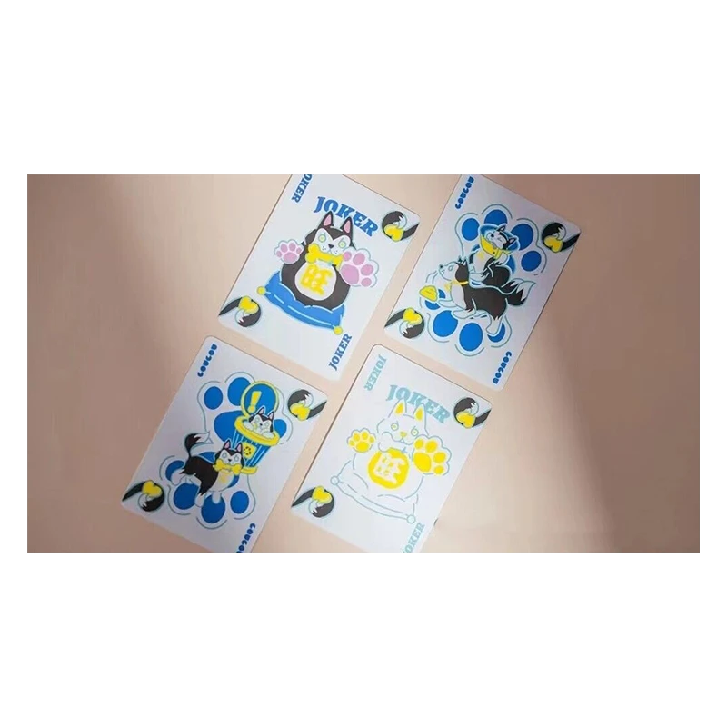 Cartes Bicycle Dog Blue 4 Cartes Bicycle Dog Blue – Image 2