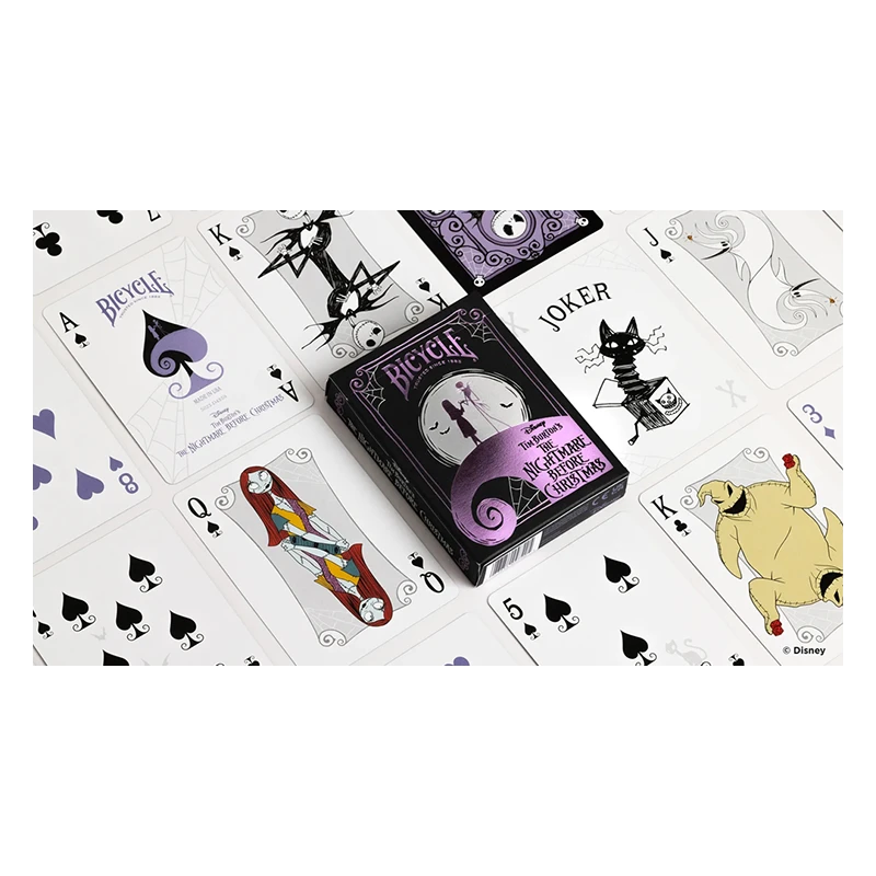 Cartes Bicycle Nightmare Before Christmas 4 Cartes Bicycle Nightmare Before Christmas – Image 2