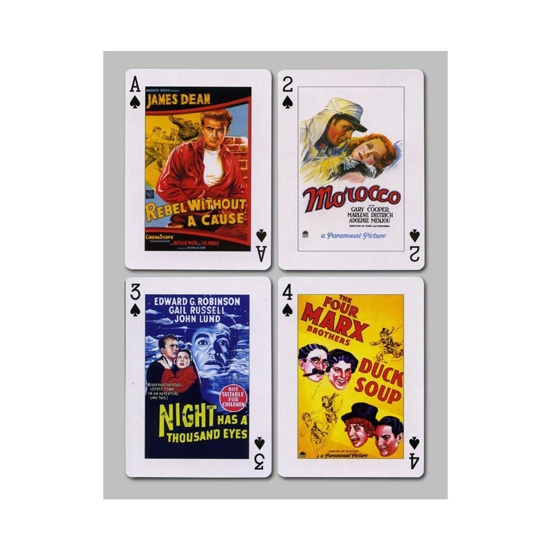Cartes à Jouer Classic Movie Posters 5 Cartes à Jouer Classic Movie Posters – Image 3