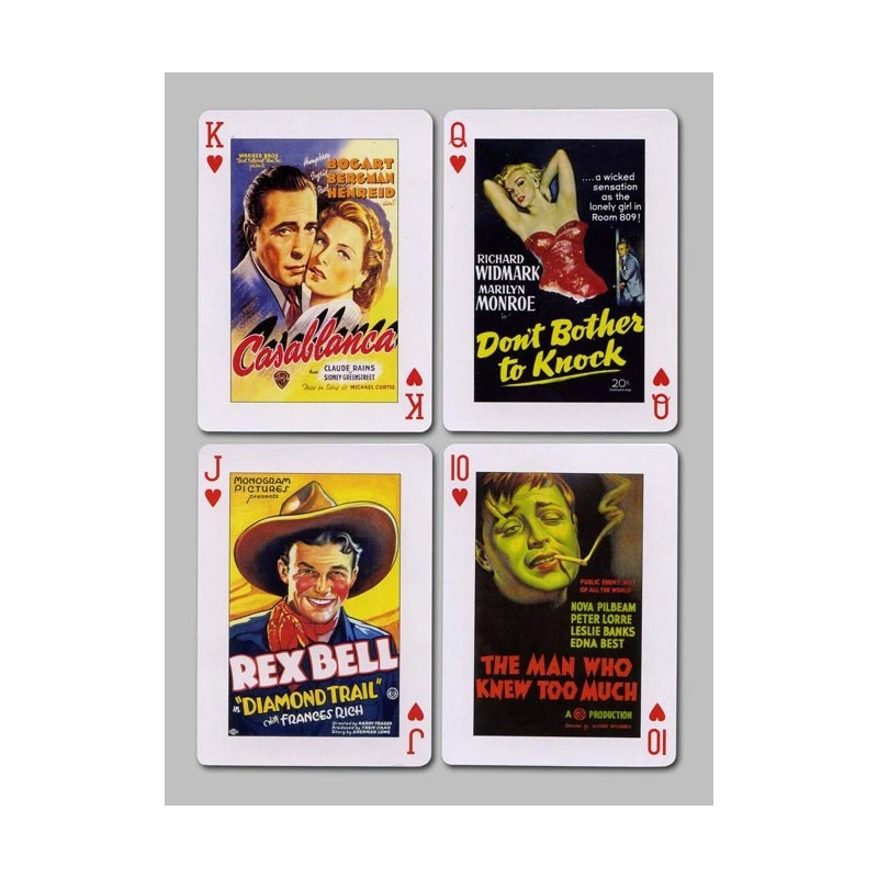 Cartes à Jouer Classic Movie Posters 7 Cartes à Jouer Classic Movie Posters – Image 5