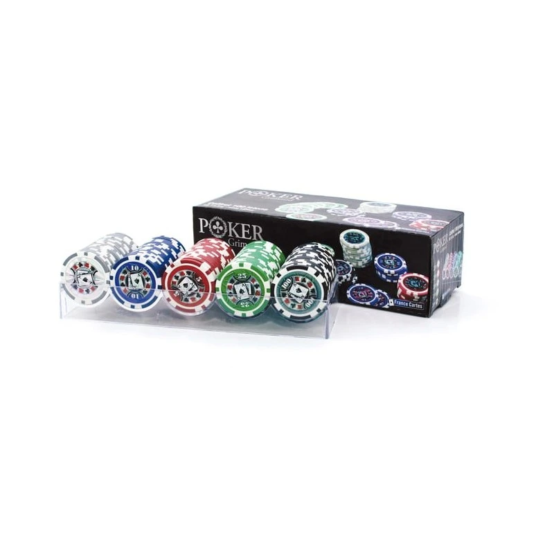 Coffret 100 Jetons Poker Grimaud 4 Coffret 100 Jetons Poker Grimaud – Image 2