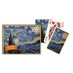 Coffret 2x55 Cartes Van Gogh - Nuit Etoilée