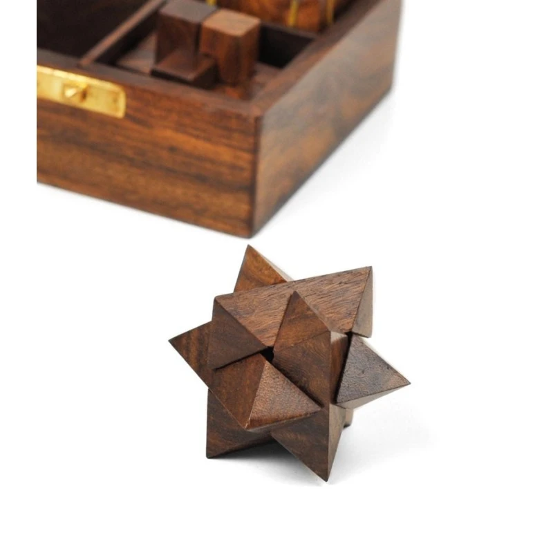 Coffret 4 Casse-tête Bois De Rose 10 Coffret 4 Casse-tête Bois De Rose – Image 8