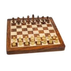 Echecs Et Backgammon Magnétique Pliant 30cm
