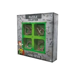 Coffret De 4 Casse-Tête Métal : Junior