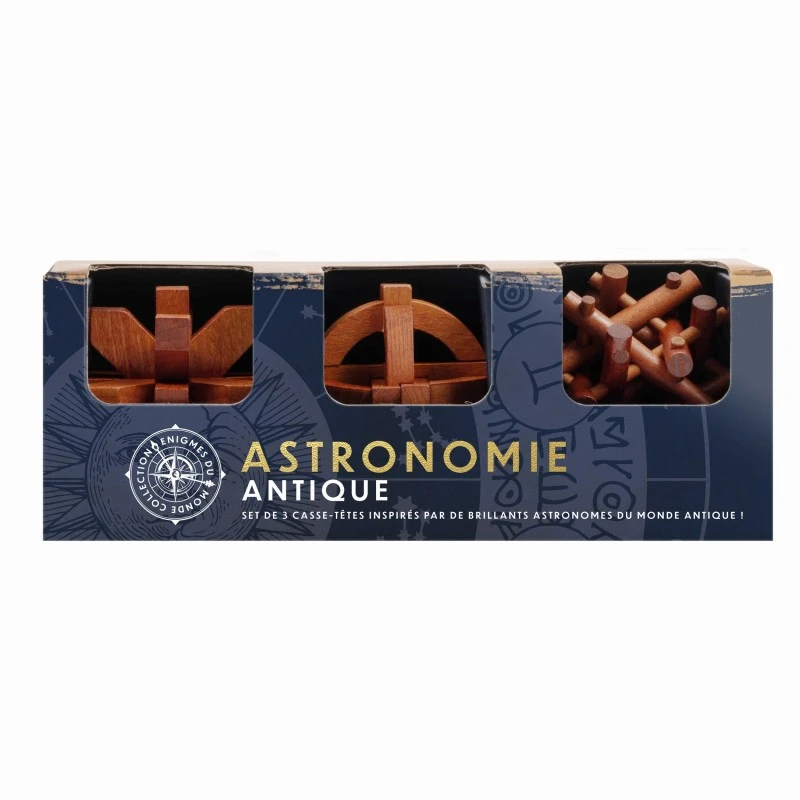 Coffret De Casse-Têtes Astronomie Antique 3 Coffret De Casse-Têtes Astronomie Antique