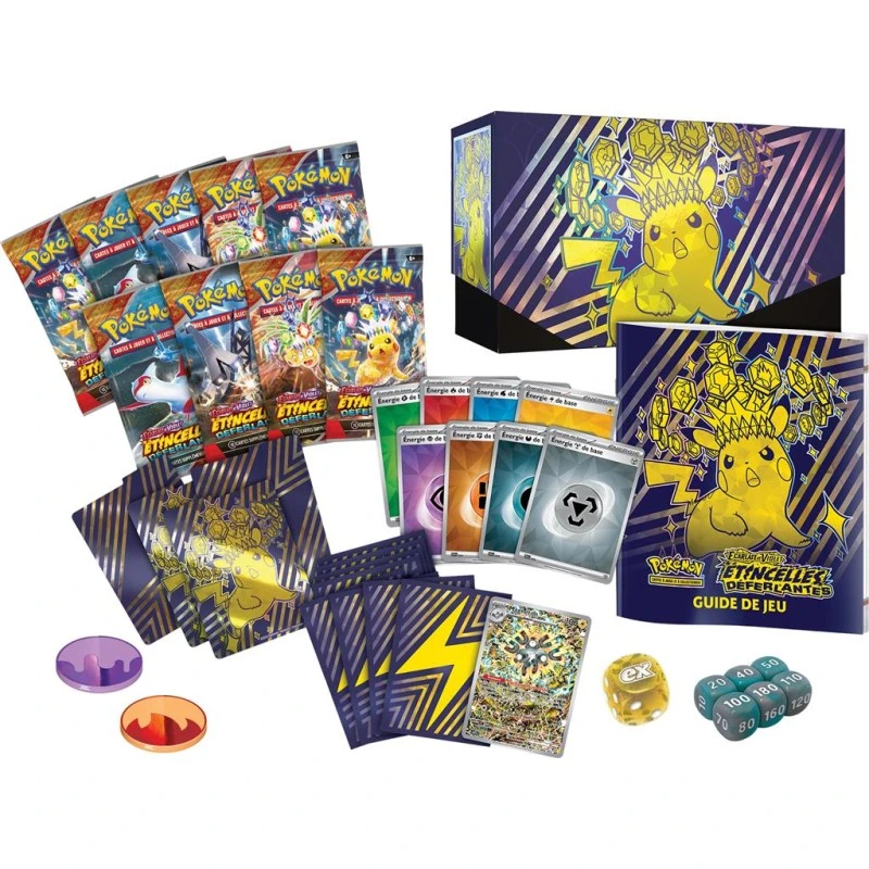 Coffret Pokemon Dresseur D'Elite : Etincelles Deferlantes 4 Coffret Pokemon Dresseur D'Elite : Etincelles Deferlantes – Image 2