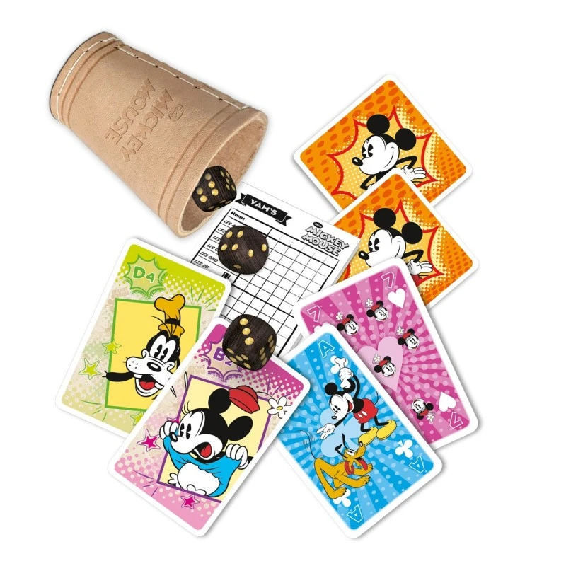 Coffret Multi Jeux Vintage Mickey Mouse 4 Coffret Multi Jeux Vintage Mickey Mouse – Image 2
