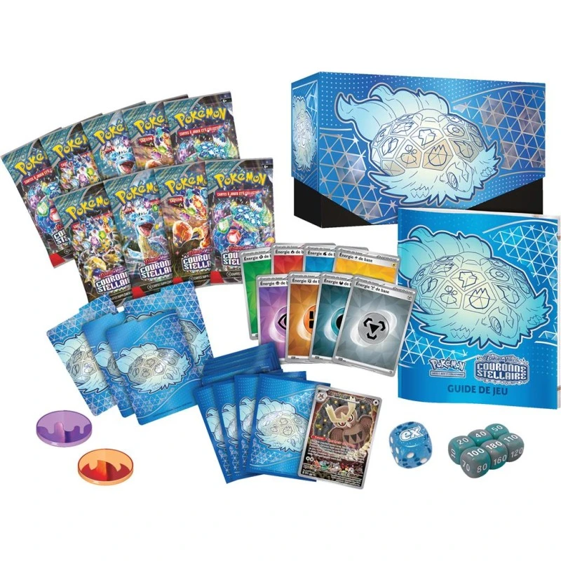 Coffret Pokemon Dresseur D'Elite EV07 : Couronne Stellaire 4 Coffret Pokemon Dresseur D'Elite EV07 : Couronne Stellaire – Image 2