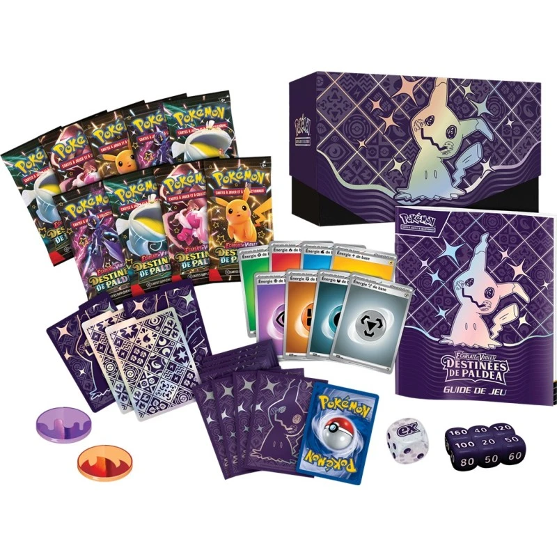 Coffret Pokemon Dresseur D'Elite Mimiqui 4 Coffret Pokemon Dresseur D'Elite Mimiqui – Image 2