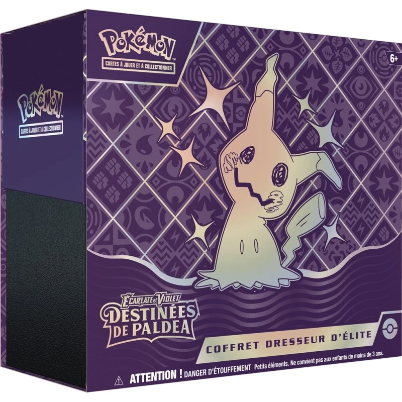 Coffret Pokemon Dresseur D'Elite Mimiqui 3 Coffret Pokemon Dresseur D'Elite Mimiqui