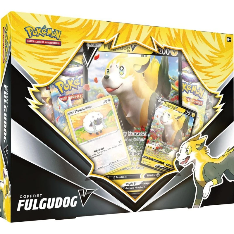 Coffret Pokémon Fulgudog-V 3 Coffret Pokémon Fulgudog-V