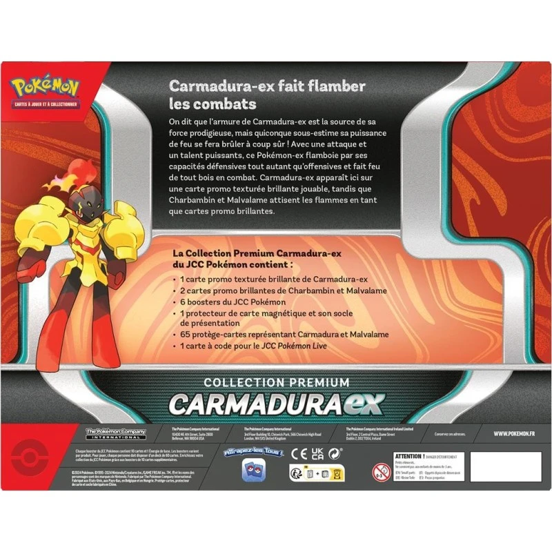 Coffret Pokemon Premium Carmadura-Ex 4 Coffret Pokemon Premium Carmadura-Ex – Image 2