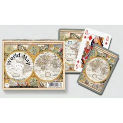 Coffret World Map 2x55 Cartes