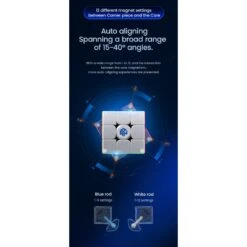 Cube 3x3 GAN 14 Maglev Magnétique 13 Cube 3x3 GAN 14 Maglev Magnétique -Variantes Boutique cube 3x3 gan 14 maglev magnetique 4