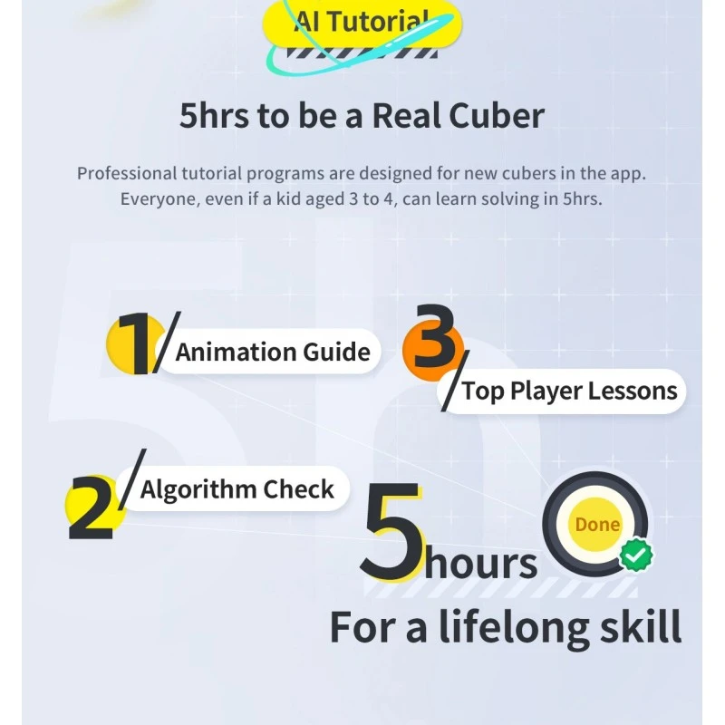 Cube 3x3 Gan 356 I Carry - Stickerless 9 Cube 3x3 Gan 356 I Carry - Stickerless – Image 7