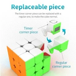 Cube 3x3 Timer - Moyu 11 Cube 3x3 Timer - Moyu -Variantes Boutique cube 3x3 timer moyu chronometre 3
