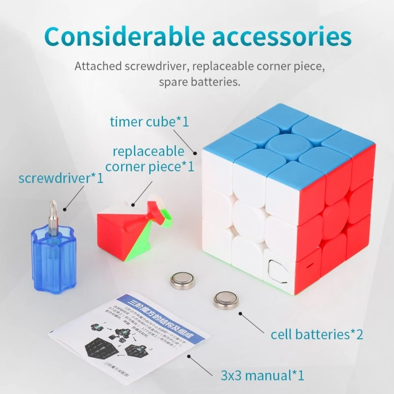 Cube 3x3 Timer - Moyu 7 Cube 3x3 Timer - Moyu – Image 5