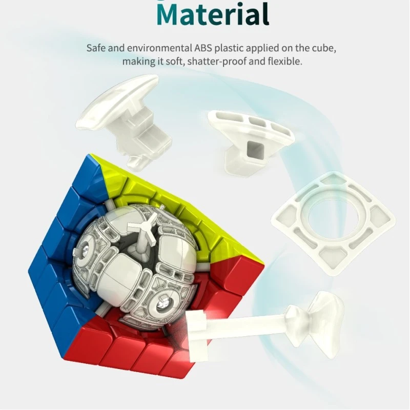 Cube 4x4 Aosu WR M - Magnétique Stickerless Moyu 9 Cube 4x4 Aosu WR M - Magnétique Stickerless Moyu – Image 7