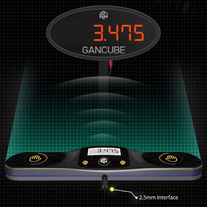 Chronomètre Gan - Dark Samurai Timer (Noir) 9 Chronomètre Gan - Dark Samurai Timer (Noir) – Image 7