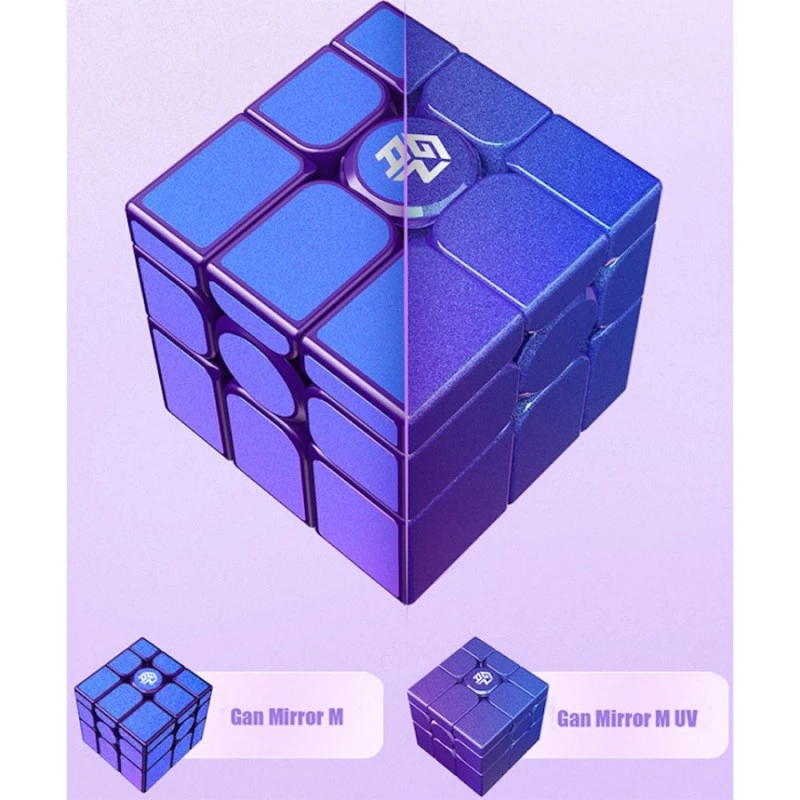 Cube Mirror Gan M UV Magnetique Purple 4 Cube Mirror Gan M UV Magnetique Purple – Image 2