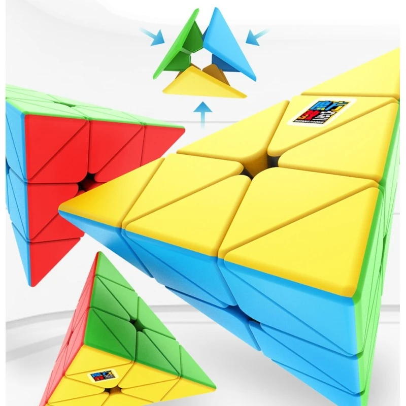 Cube Pyraminx Stickerless - Moyu 4 Cube Pyraminx Stickerless - Moyu – Image 2