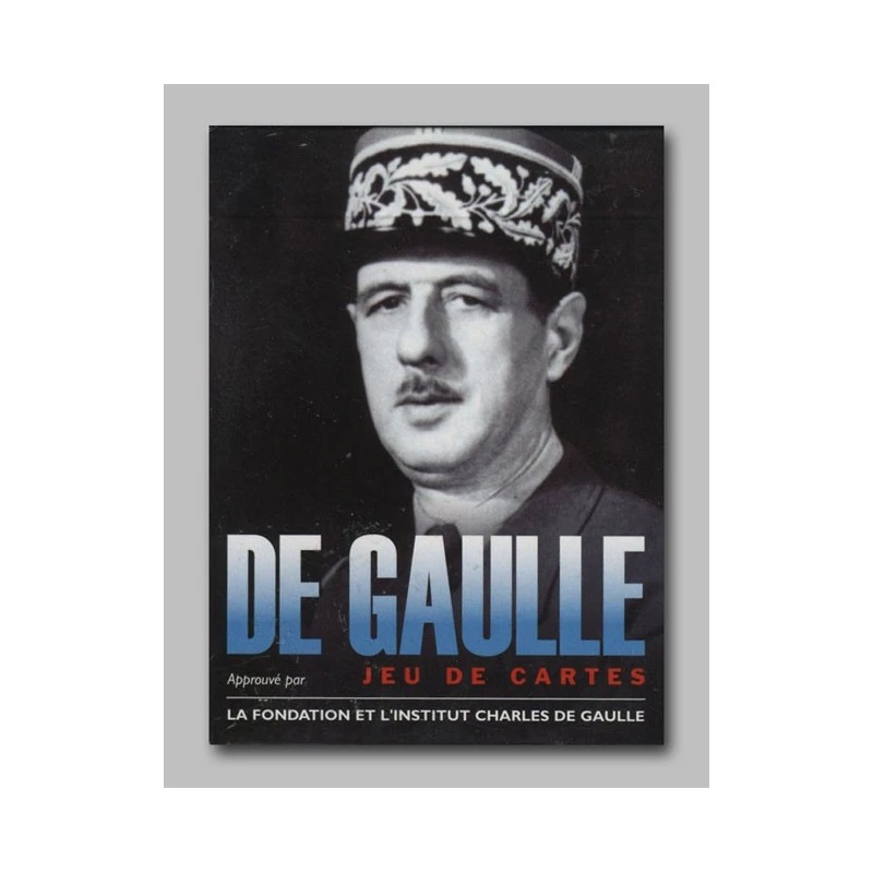 Cartes à Jouer De Gaulle 3 Cartes à Jouer De Gaulle